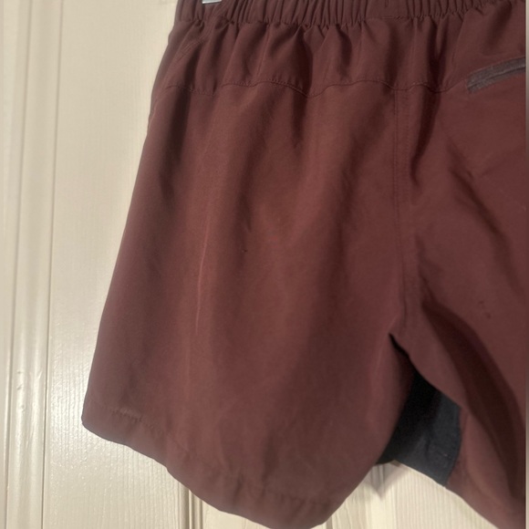 ❗️Patagonia Chocolate Brown Athletic Workout Shorts Size XS - Picture 9 of 13